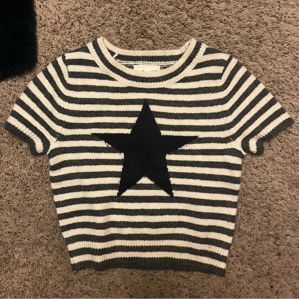 Cozy striped sweater
